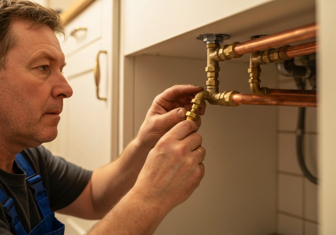 Heating system installation by Leigh Wilson Plumbing