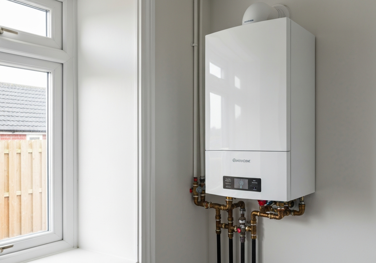 Boiler installation completed in a Doncaster property